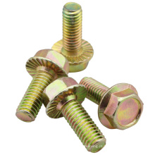 Parafuso de flange hexagonal padrão ANSI ou DIN (M6X16)